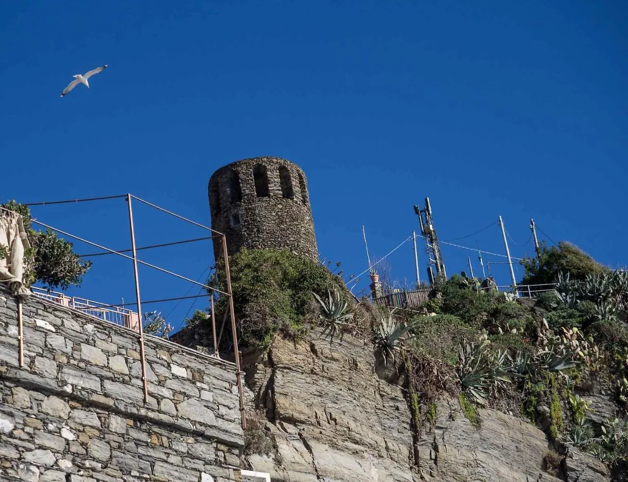 Muin A Ventu Historical Tower Apartment Vernazza