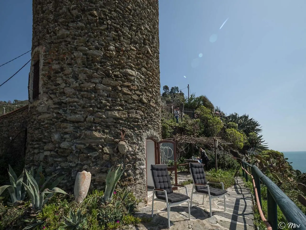Muin A Ventu Historical Tower Apartment Vernazza Italy