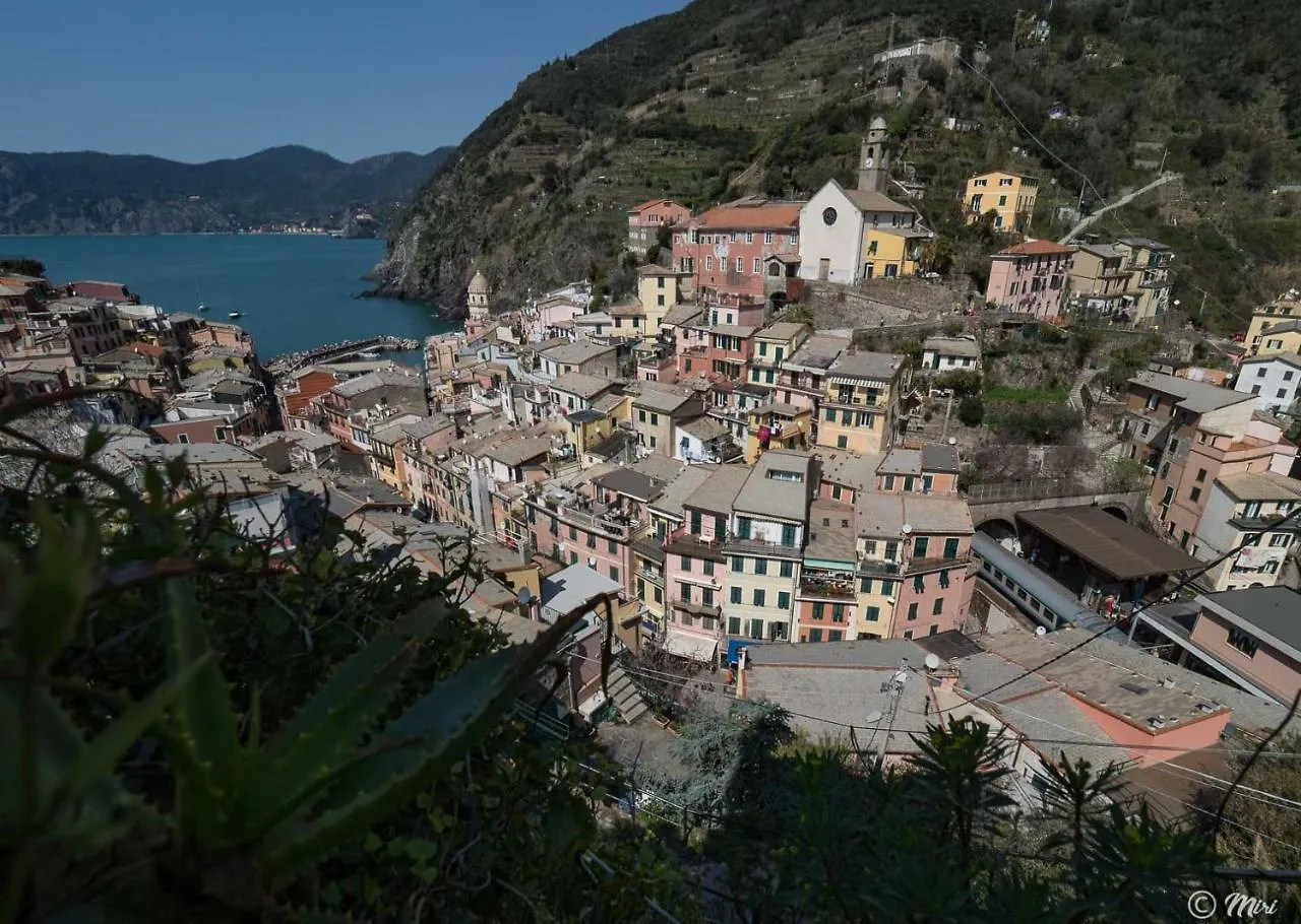 Muin A Ventu Historical Tower Apartment Vernazza