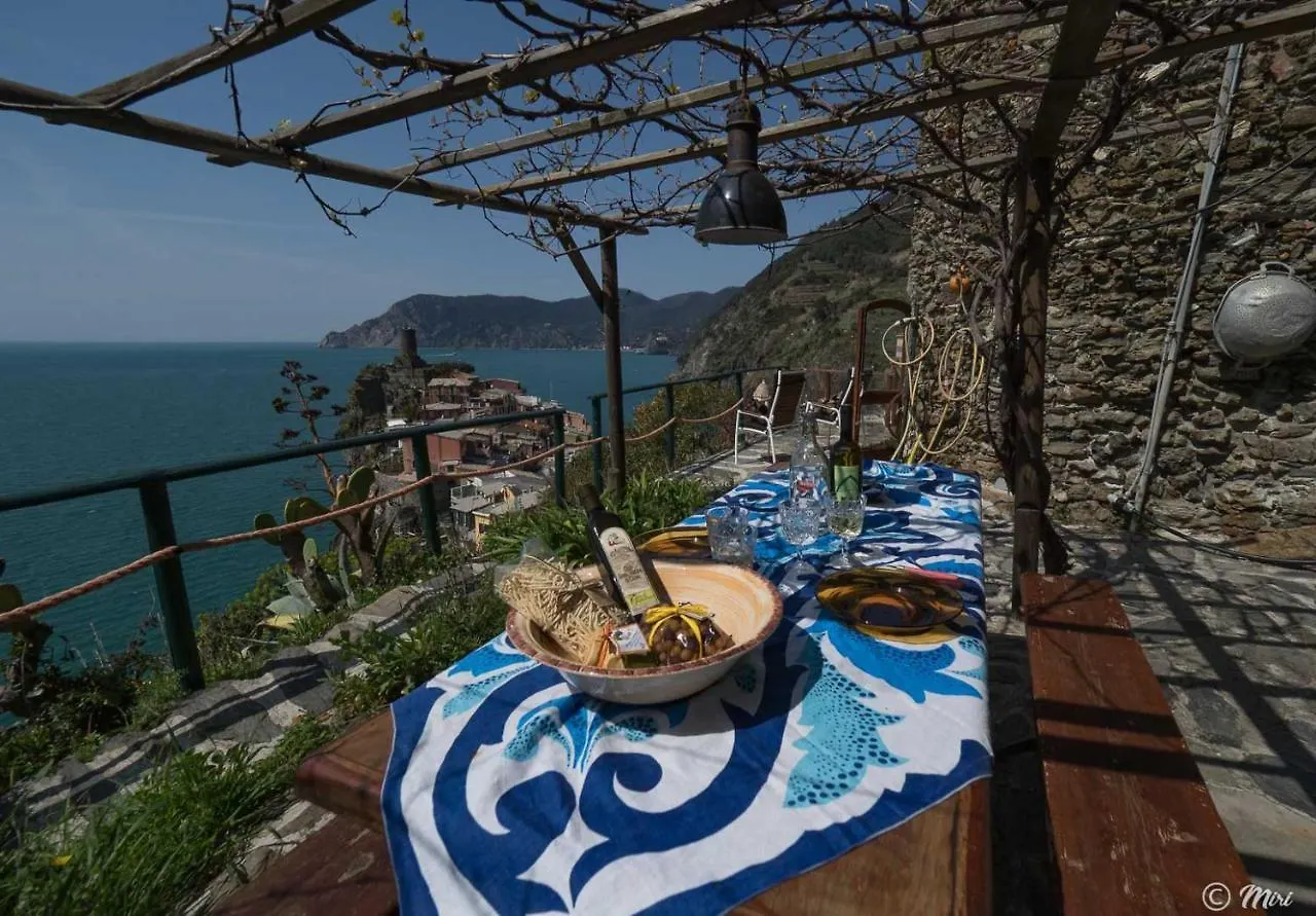 Muin A Ventu Historical Tower Apartment Vernazza